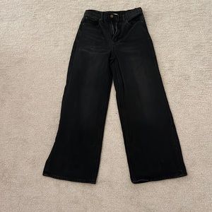 high- rise wide leg black jeans from urban outfitters:)